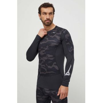 Mizuno longsleeve funcțional Virtual Body G3 culoarea negru