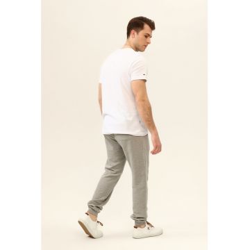 Pantaloni de trening de bumbac cu snur
