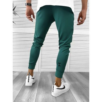 Pantaloni de trening verzi silon conici 12379 16-4.2.3