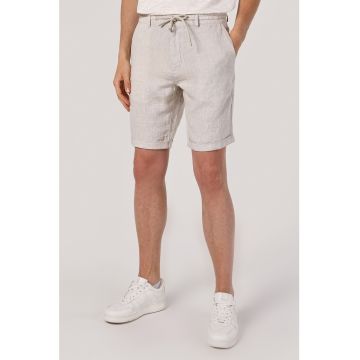 Pantaloni scurti de in cu cordon in talie