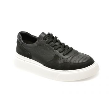 Pantofi AXXELLL negri, AYK019, din piele naturala