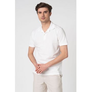 Tricou polo din material pique