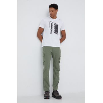 CMP pantaloni de exterior barbati, culoarea verde