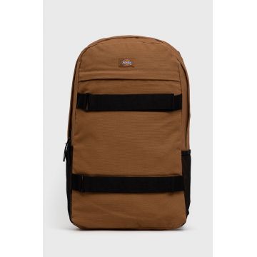 Dickies Rucsac bărbați, culoarea maro, mare, material neted