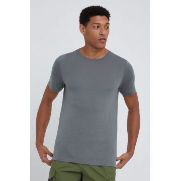Houdini tricou Tree barbati, culoarea gri, neted