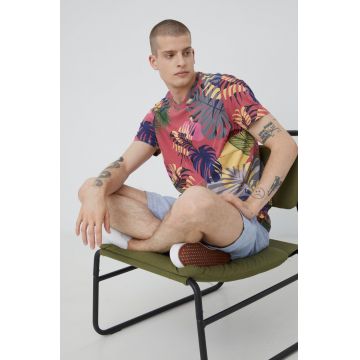 Medicine tricou din bumbac culoarea roz, cu imprimeu