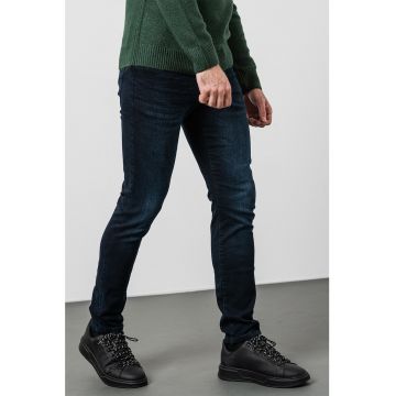 Blugi skinny cu talie medie