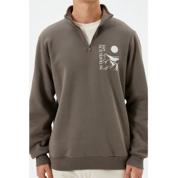 Bluza de trening cu imprimeu grafic
