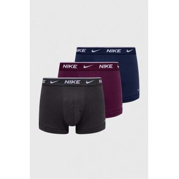 Nike boxeri 3-pack barbati, culoarea negru