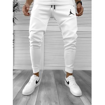 Pantaloni de trening albi conici silon 12361 5-4.5