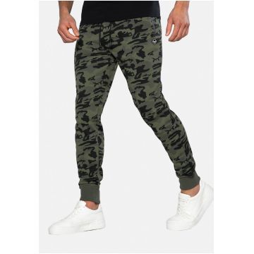 Pantaloni de trening cu model camuflaj Bentlee 1781