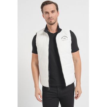 Vesta reversibila cu fermoar