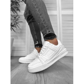 Adidasi barbati casual albi 071  N8-4