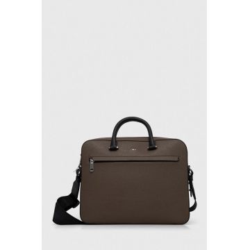 BOSS geanta culoarea verde