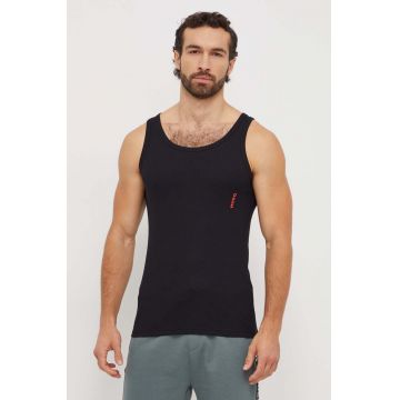 HUGO tricou 2-pack barbati, culoarea gri