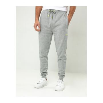 Pantaloni de trening cu snur in talie Trifoliate 8183