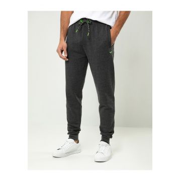 Pantaloni de trening cu snur in talie Trifoliate 8183