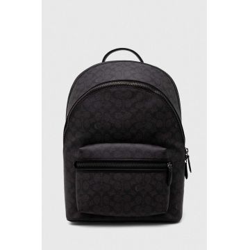 Coach rucsac barbati, culoarea gri, mare, modelator