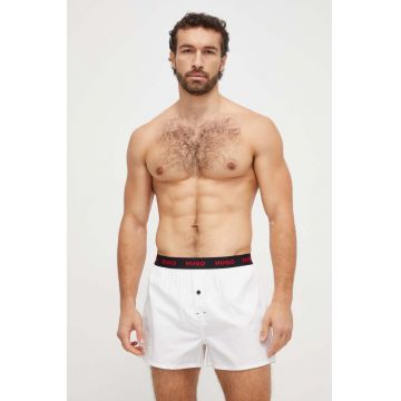 HUGO boxeri de bumbac 3-pack culoarea negru 50510216