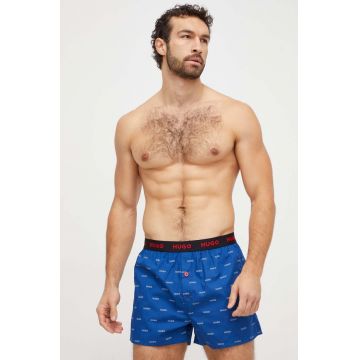 HUGO boxeri de bumbac 3-pack