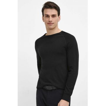 Medicine pulover barbati, culoarea negru, light
