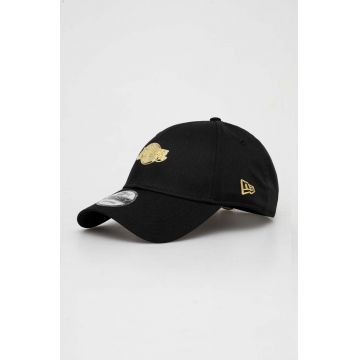 New Era sapca culoarea negru, cu imprimeu, LOS ANGELES LAKERS
