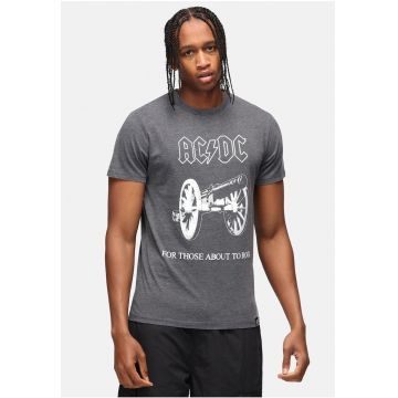 Tricou cu imprimeu logo ACDC 'For Those About Rock' 7595