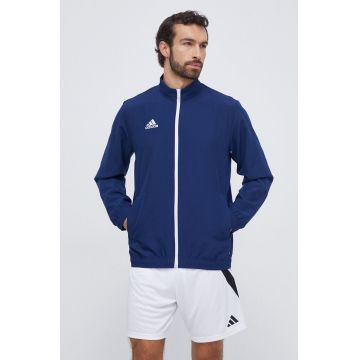 adidas Performance hanorac de antrenament Entrada 22 Presentation culoarea bleumarin, cu imprimeu  HB0571