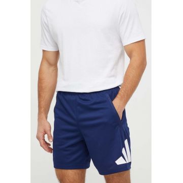 adidas Performance pantaloni scurți de antrenament TR-ES culoarea albastru marin