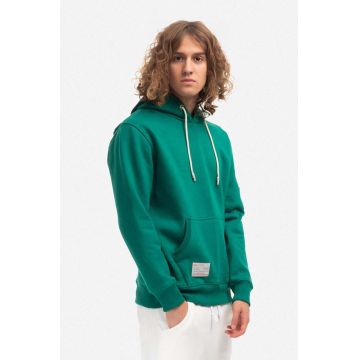 Alpha Industries bluză barbati, culoarea verde, cu glugă, cu imprimeu 108338.668-green