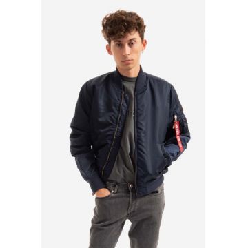 Alpha Industries geacă bomber MA-1 VF 59 bărbați, culoarea albastru marin, de tranziție 191118.07-navy