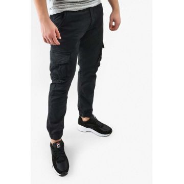 Alpha Industries pantaloni Army Pant bărbați, culoarea negru 196210.03-black