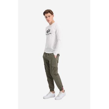 Alpha Industries pantaloni de trening culoarea verde 106200.142-green