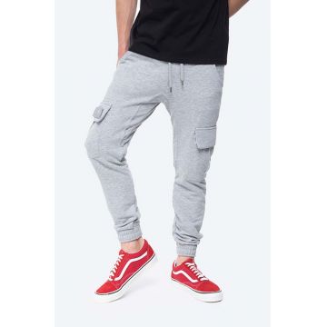 Alpha Industries pantaloni de trening Terry Jogger culoarea gri 116204.17-grey