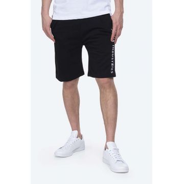 Alpha Industries pantaloni scurți Al Sweat bărbați, culoarea negru 116365.03-black