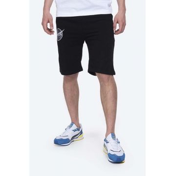 Alpha Industries pantaloni scurți Basic bărbați, culoarea negru 116362.03-black