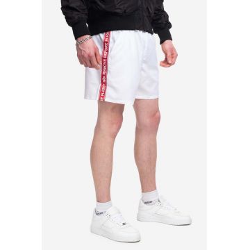 Alpha Industries pantaloni scurți de baie culoarea alb 196931.09-white