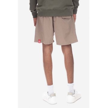 Alpha Industries pantaloni scurți de baie culoarea maro 106810.11-brown