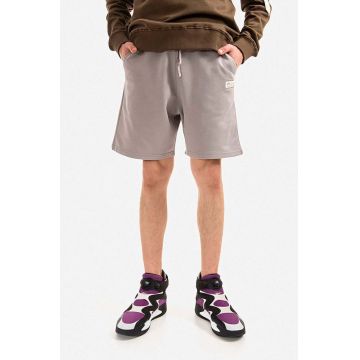 Alpha Industries pantaloni scurți din bumbac culoarea gri 106365.643-grey