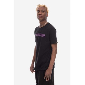 Alpha Industries tricou din bumbac Alpha Industries RBF Moto T 116512 682 culoarea albastru marin, cu imprimeu 116512.682-navy