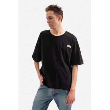 Alpha Industries tricou din bumbac culoarea negru, neted 118532.649-black
