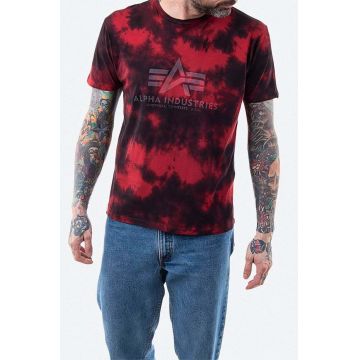 Alpha Industries tricou din bumbac culoarea rosu, modelator 116517.328-red