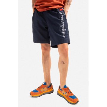 Champion pantaloni scurți de baie culoarea albastru marin 217292-MS067