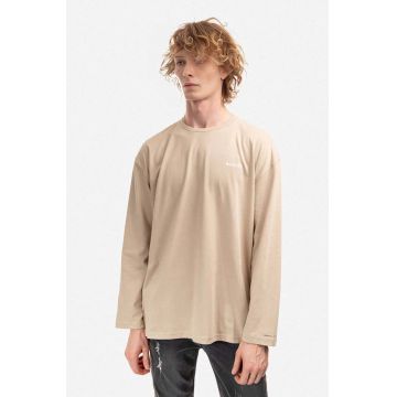 Columbia longsleeve barbati, culoarea bej, cu imprimeu 2013731272-cream