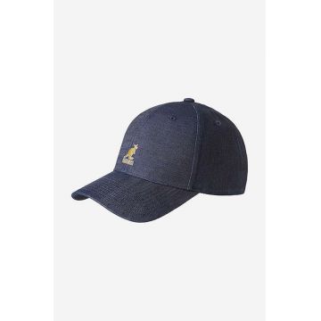 Kangol șapcă Denim Baseball culoarea albastru marin, cu imprimeu K4093SP.INDIGO-INDIGO