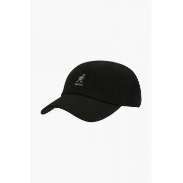 Kangol șapcă Tropic culoarea negru, cu imprimeu 1456BC.BLACK-BLACK