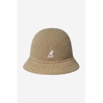 Kangol pălărie cu două fețe culoarea portocaliu K3555.OAT.CHERRY-OAT/CHERRY