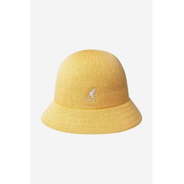 Kangol pălărie cu două fețe culoarea verde K3555.GREEN.APRICOT-GRN/APRICT