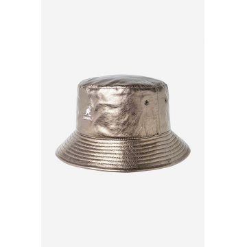 Kangol pălărie culoarea argintiu K4377.BRONZE.CRINKLE-BRONZE.CRI Kangol pălărie culoarea argintiu K4377.BRONZE.CRINKLE-BRONZE.CRI