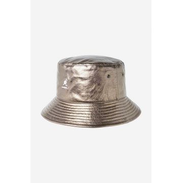 Kangol pălărie culoarea argintiu K4377.BRONZE.CRINKLE-BRONZE.CRI